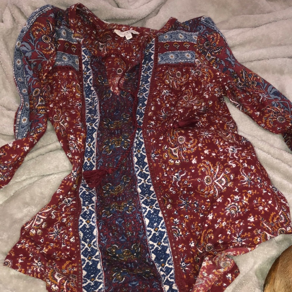 Boho style blouse